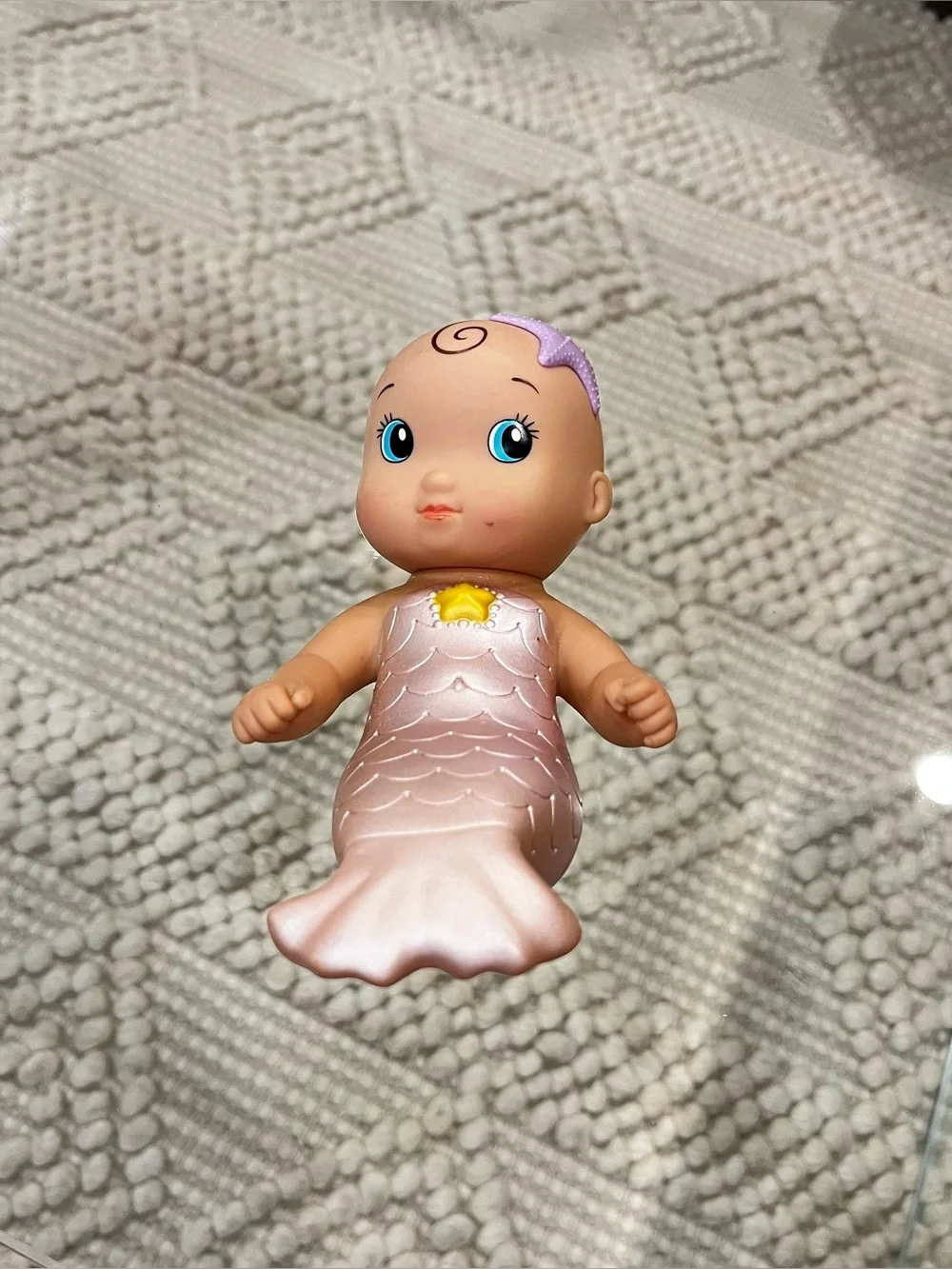 wee waterbabies pink mermaid water baby doll